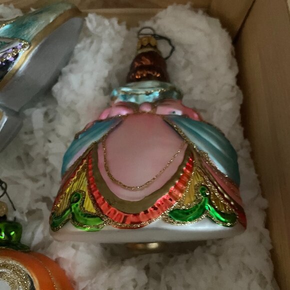 Polonaise Kurt S. Adler Cinderella Christmas Ornament set Wo… - Picture 5 of 10